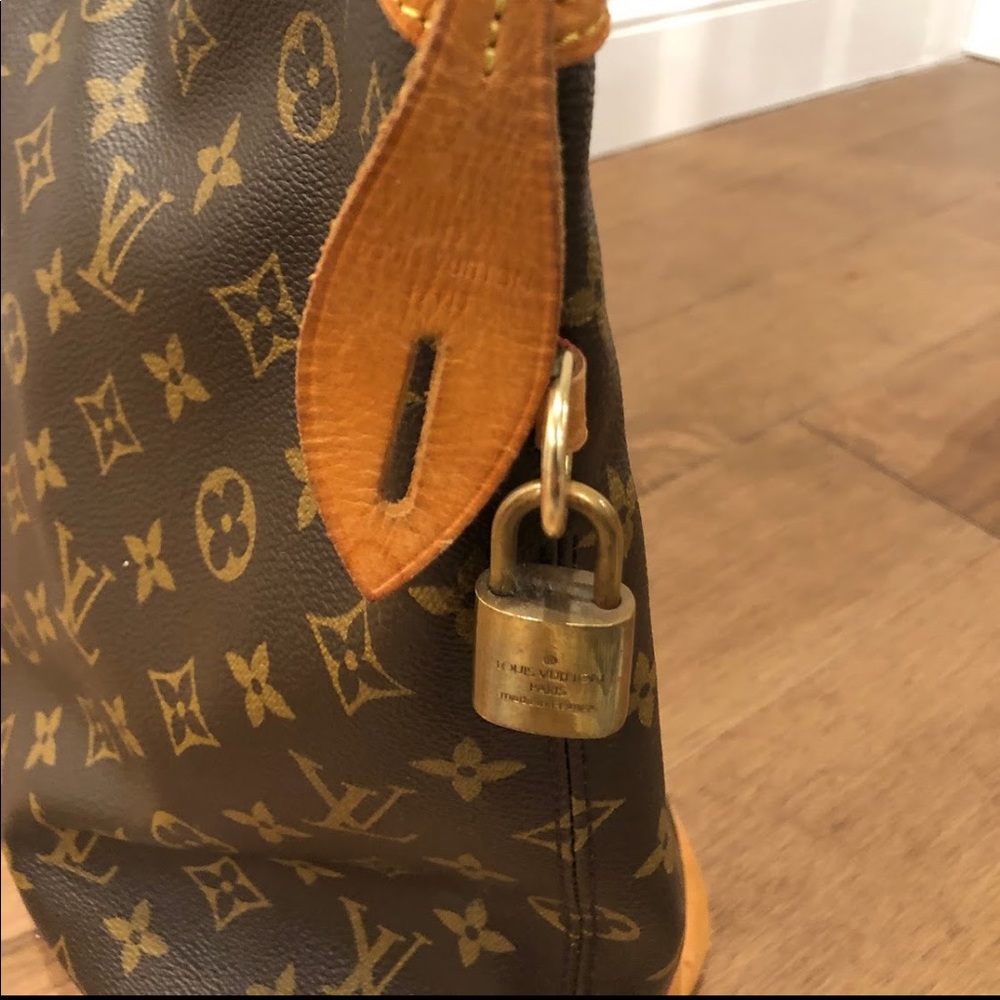 Auth!Louisvuitton Monogram Canvas Lockit Pm Canvas - image 4